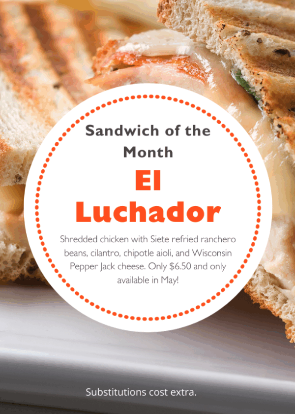 Sandwich of the Month